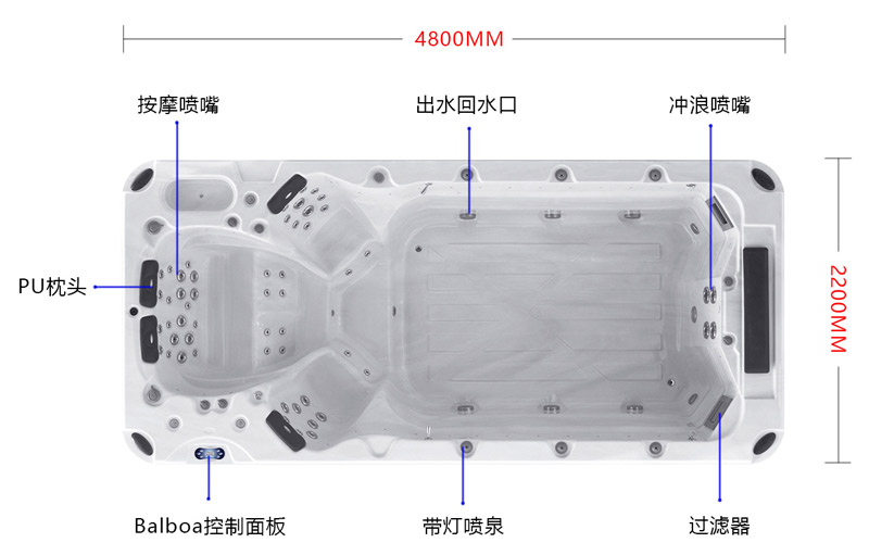 泳池